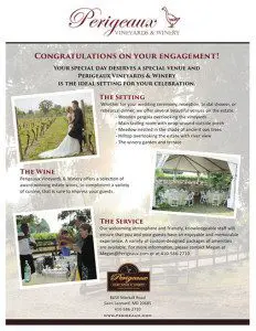 Perigeaux Wedding Flyer